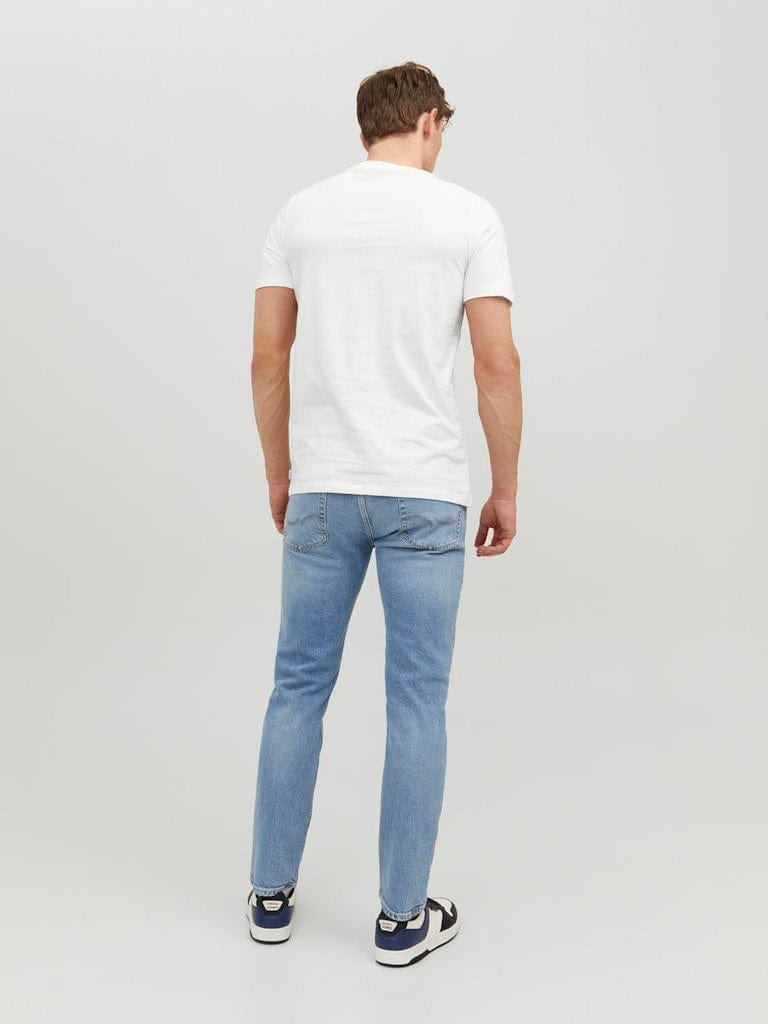 Camiseta básica Blanca - JJEORGANIC BASIC TEE SS O-NECK NOOS